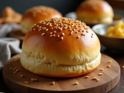 Brioche Burger Bun Recipe recipe