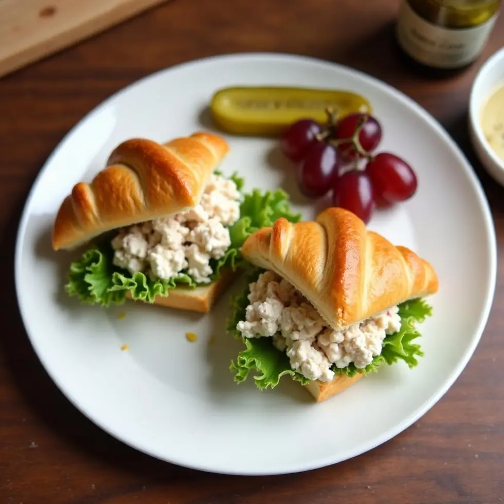 Preparing chicken salad chick copycat in a home kitchen