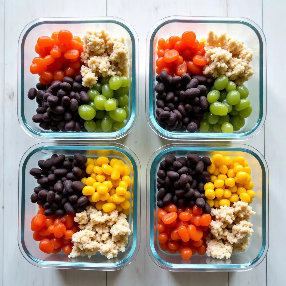 Preparing copycat chipotle bowl in a home kitchen