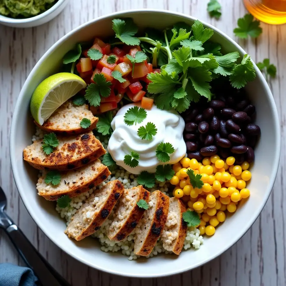 copycat chipotle bowl with chipotle bowl, chipotle burrito bowl, copycat chipotle chicken, cilantro lime rice, chipotle