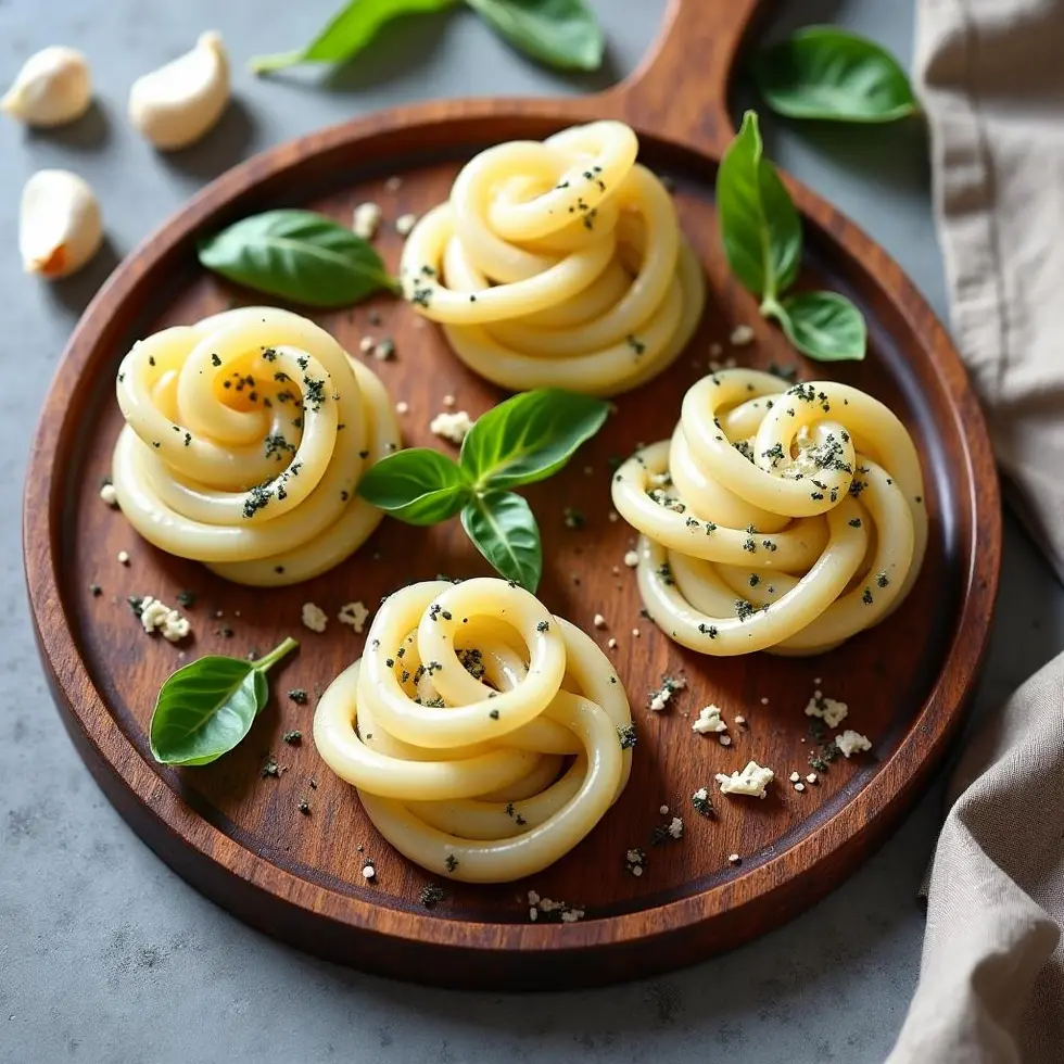 Preparing easy garlic pasta recipes in a home kitchen