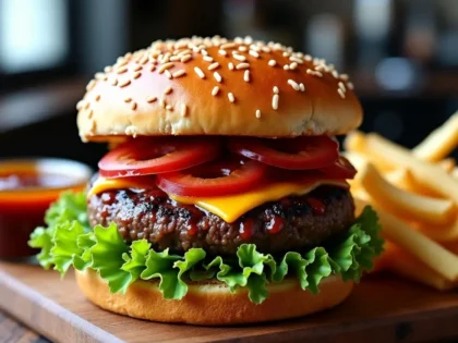 Juicy BBQ Hamburger Recipe recipe