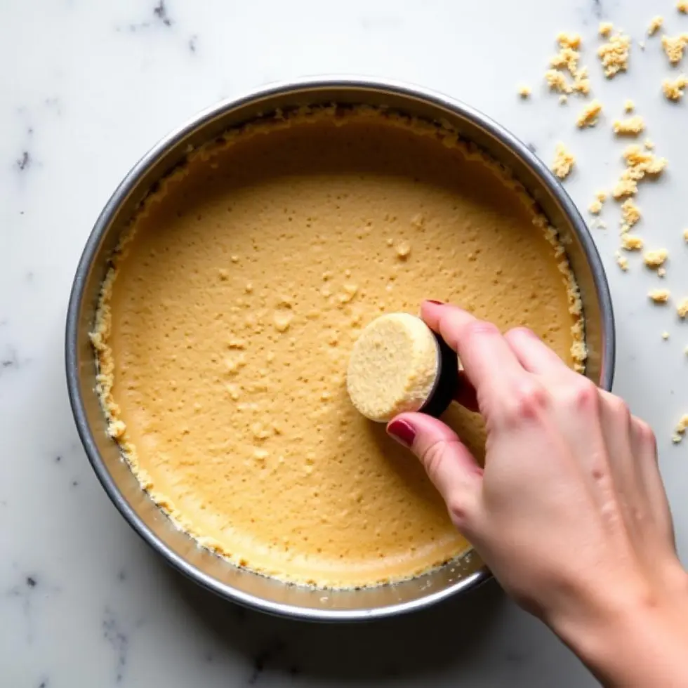 cheesecake factory cheesecake copycat recipe served on a casual kitchen table