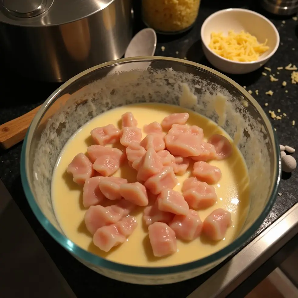 chicken bake casserole recipes served on a casual kitchen table