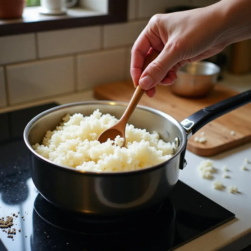 easy rice recipes for dinner served on a casual kitchen table