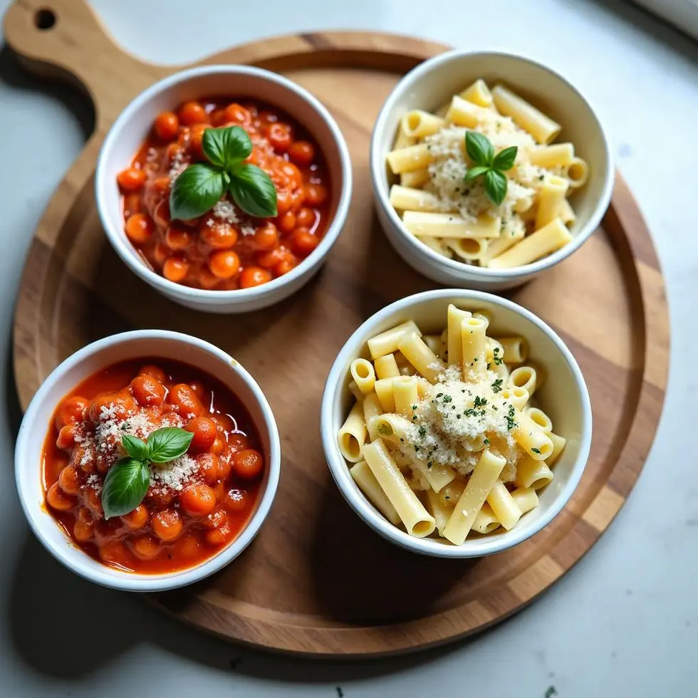 Preparing quick and easy pasta recipes in a home kitchen