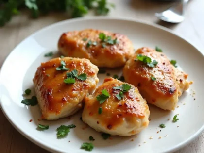 Skinless Chicken Thighs in Air Fryer recipe