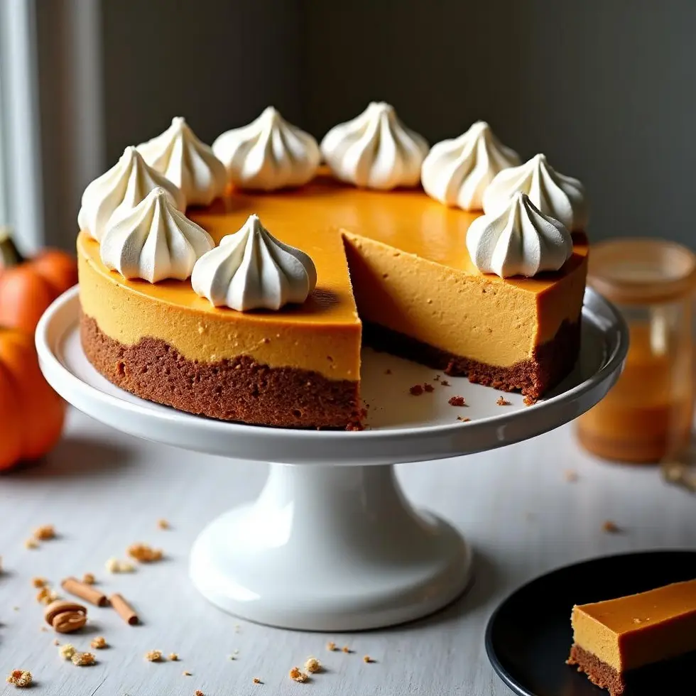 cheesecake factory pumpkin cheesecake copycat with pumpkin cheesecake recipe, cheesecake factory copycat, fall cheesecak