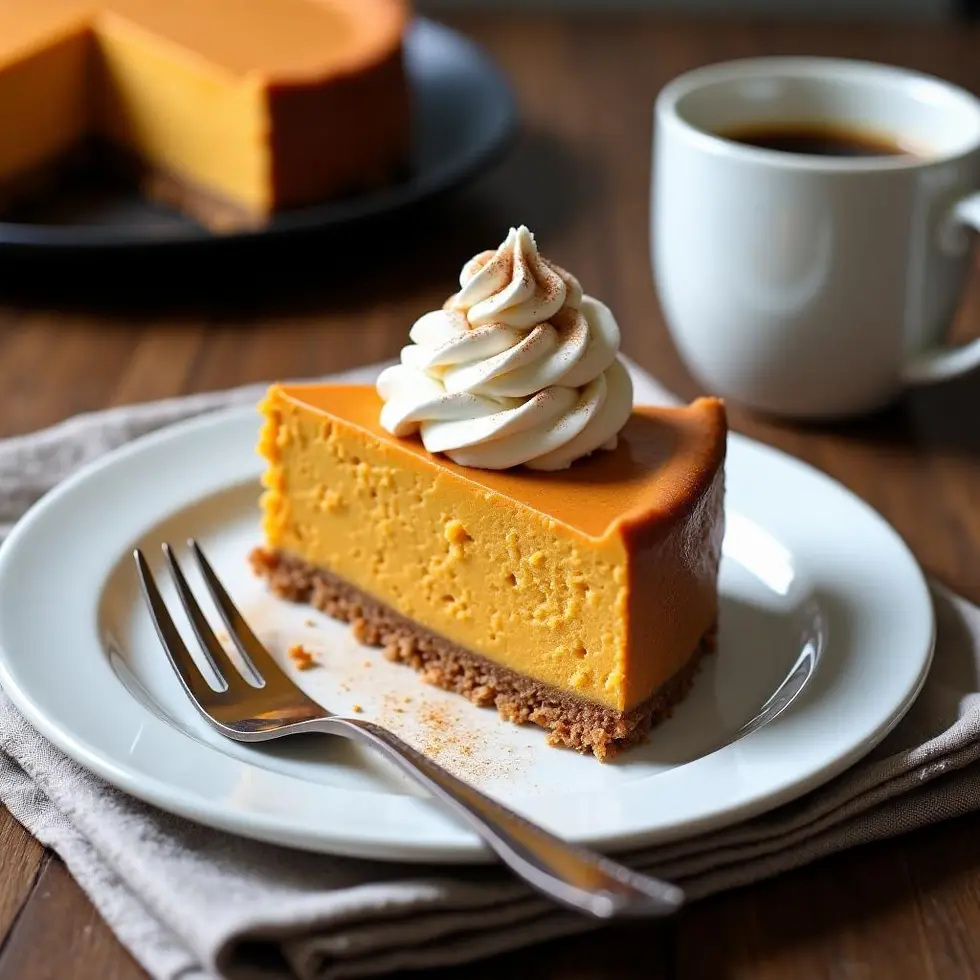 Preparing cheesecake factory pumpkin cheesecake copycat in a home kitchen