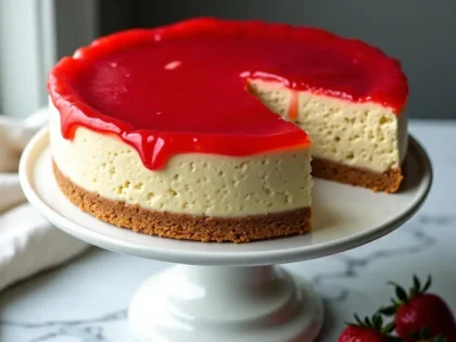 Cheesecake Factory Strawberry Cheesecake Copycat recipe