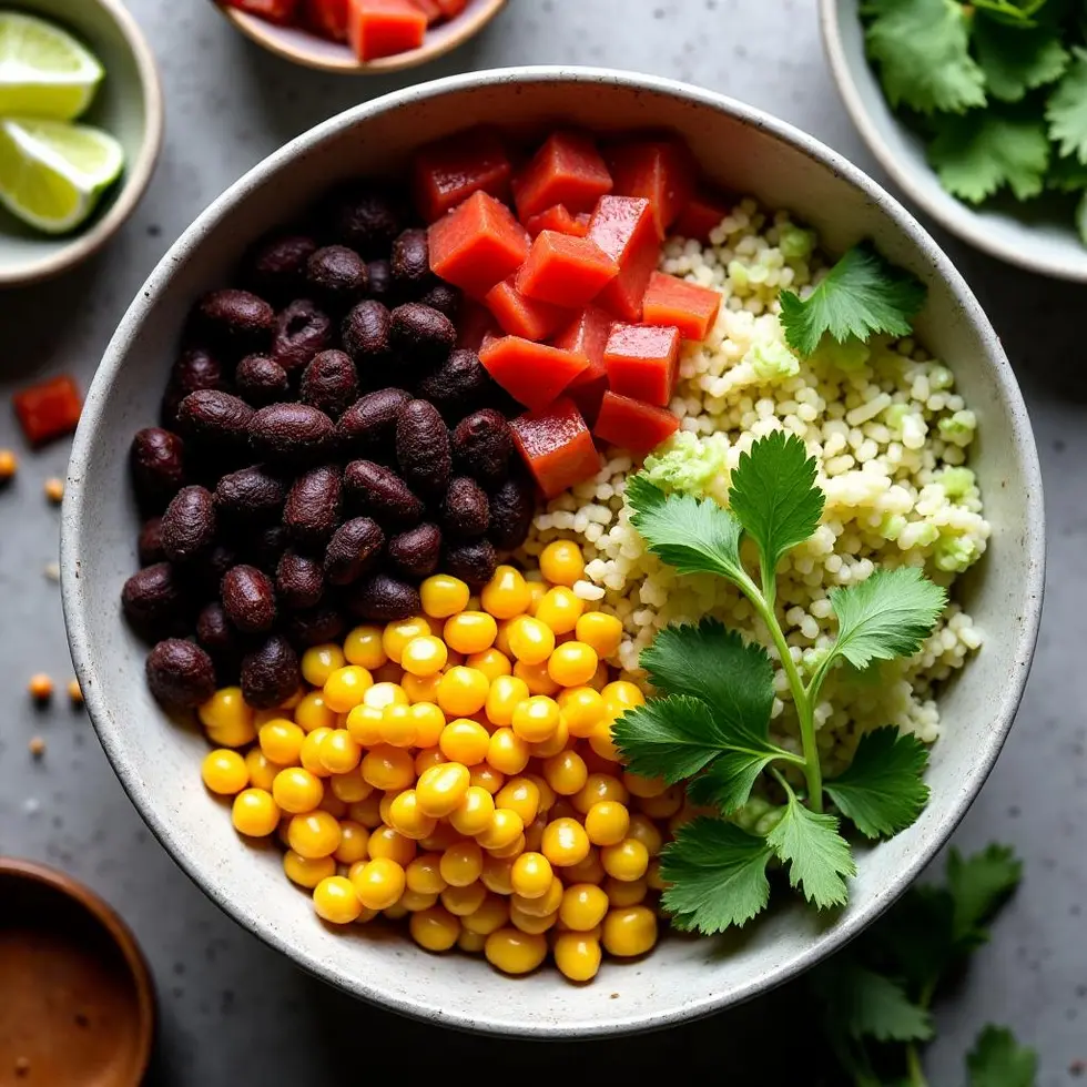 Preparing chipotle black beans copycat in a home kitchen