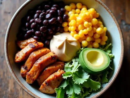 Chipotle Chicken Salad Bowl Recipe recipe