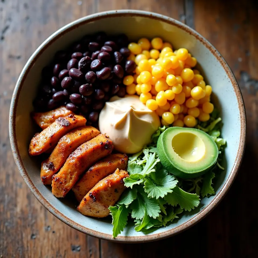 chipotle chicken salad bowl recipe with chipotle chicken salad bowl, copycat chipotle salad, burrito bowl salad, chicken