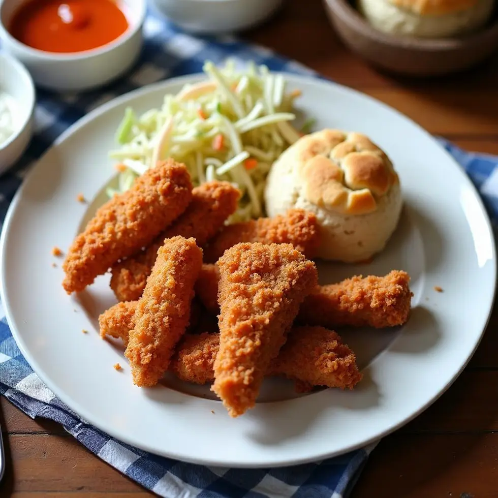 Preparing copycat popeye's chicken in a home kitchen