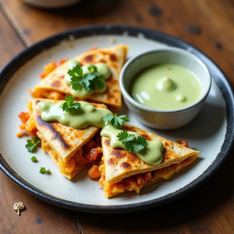 Preparing copycat taco bell creamy jalapeno sauce in a home kitchen