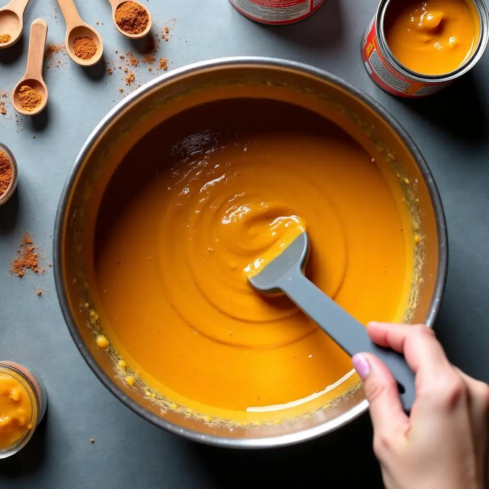 cheesecake factory pumpkin cheesecake copycat served on a casual kitchen table
