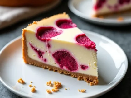 Cheesecake Factory Lemon Raspberry Cheesecake Copycat recipe
