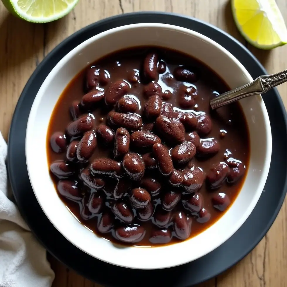 chipotle black beans copycat served with chipotle black beans recipe