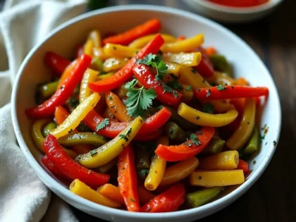Chipotle Fajita Veggies Copycat