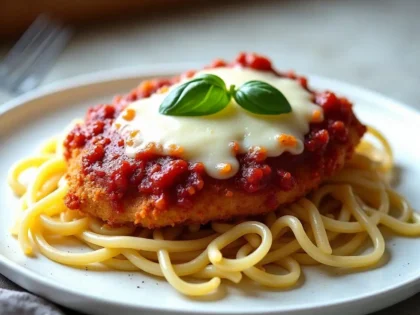 Chicken Parm in Air Fryer: Olive Garden Style recipe