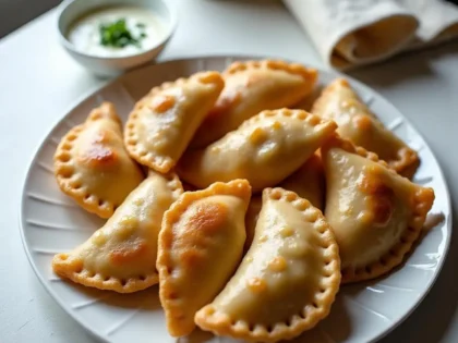 Crispy Pierogies Air Fryer Recipe (From Frozen) recipe